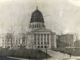 Find the perfect us capitol building construction stock photos and editorial news pictures from getty images. Capitol Dome Under Construction Photograph Wisconsin Historical Society