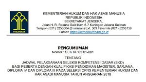 Maybe you would like to learn more about one of these? Sscn Bkn Go Id Jadwal Dan Lokasi Tes Kompetensi Dasar Skd Cpns 2018 Kemenkumham Di Semua Provinsi Tribun Jabar