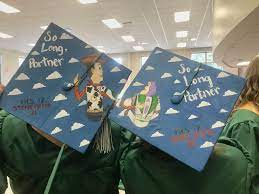Graduation Cap Ideas For Best Friends High School Graduation Cap Decoration Graduation Cap Decoration College Graduation Cap Decoration