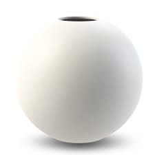1 in = 2.54 cm. Blumenvase Kugelvase Ball Vase Weiss 20cm Von Cooee Design