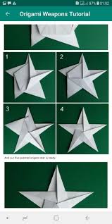 Facebook page kumpulan video tutorial cara membuat origami. Origami Weapons Instructions Easy Steps For Android Apk Download