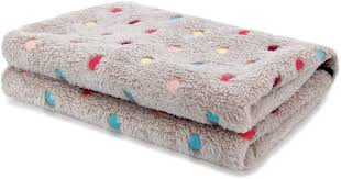 Amazon's choice for dog blanket. Amazon Com Pawz Road Pet Dog Blanket Fleece Fabric Soft And Cute Grey S Pet Supplies