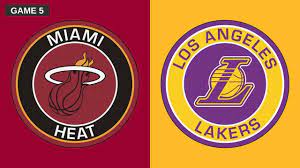 Nba Picks Miami Heat Vs Los Angeles Lakers Game 5 October 9 2020 Nb Los Angeles Lakers Miami Heat Lakers