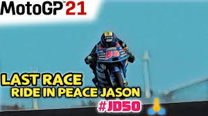 Everything and anything from motogp, for motogp fans including moto2, moto3 & motoe. Motogp 21 Last Race Jason Dupasquier Tribute For Jason Youtube