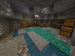 The world of raar blog features the life and times of a minecraft creative server. My 3rd Home On My World It S A Cave So I Put A Stream Through It I Thought That Was Cool Please All You Talented People Rate My Cave House Interior 10