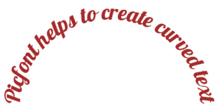 This site allows you to generate text fonts that you can copy and paste into your instagram bio. How To Make Curved Text With Picfont
