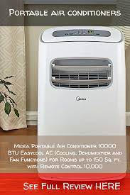 Portable Air Conditioners Midea Portable Air Conditioner 10000 Btu Easycool Ac Cooling Dehumidi Portable Air Conditioner Portable Air Conditioners Portable