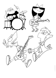 Free printable phineas and ferb coloring pages. Phineas And Ferb Coloring Pages Free Coloring Pages