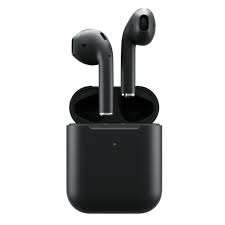 Black Release Date Black Airpods 2 Baseustec 2 Bluetooth Wireless Earphones Black In 2020 Earbuds Wireless Headphones Earphone