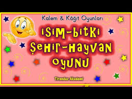 Isim Sehir Hayvan Oyunu Nasil Oynanir Kagit Ve Kalemle Oynanan Oyunlar Oyun Kurallari Youtube