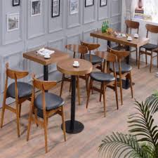 With the handrails, it is naturally more comfortable. Coffee Shop Table Cafe Chair For Sale Cafe Table