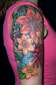 High quality flower collage tattoo inspired photographic prints by independent artists and designers from around the world. Floral Collage Tattoo Hawaiian Flower Tattoos Tattoos For Women Flowers Flower Tattoo Shoulder
