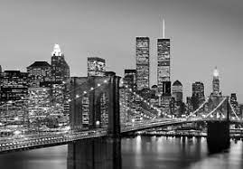 Kostenlose bilder für ihren computer. Wandbild New York Stadt Schwarz Weiss Foto Tapete 366x254cm Wandbild Ebay