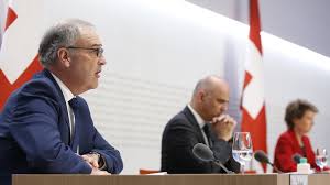 Conférence de presse du conseil fédéral. Coronavirus Un Plan De Deconfinement En Trois Etapes