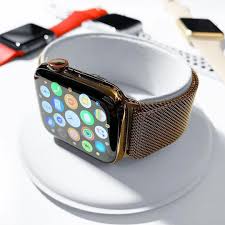 Appledsign On Instagram Golden Apple Watch Series 4 Tech Luxury At Its Best Source Icochisetimothy New Apple Watch Apple Watch Apple Watch Series