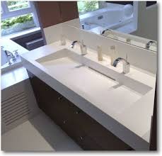 Plan lavabo salle de bain. Plan Vasque Corian Double Idee Salle De Bain Double Vasque Salle De Bain Salle De Bain Design