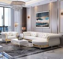 Modern Furniture Sofa Light Luxury Leather Modern Furniture ...
