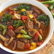 Beefy Italian Vegetable Soup Recipe In 2020 Italian Vegetable Soup Vegetable Soup Recipes Low Calorie Soup