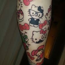 I fancy the last with the madonna hello kitty but my these fantastic hello kitty tattoos were made by kawaii tattoo artist kristel oreto. 400 Hello Kitty Tattoo Ideas Hello Kitty Tattoos Hello Kitty Kitty