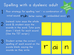 Spelling With A Dyslexic Adult