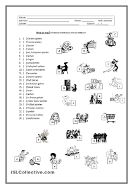 Hobbys Daf Hobbys Arbeitsblatter