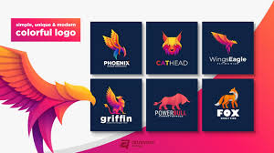 Vorlagen anpassen, entwerfen & herunterladen. Make An Unique Animal Colorful Gradient Logo By Artnivorastd Fiverr