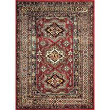 Nuloom Randy Medieval Transitional Red 7 Ft X 9 Ft Indoor Outdoor Area Rug Mebe02a 6709 Area Rugs Indoor Outdoor Area Rugs Outdoor Area Rugs