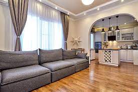 A simple, minimalist style, such as doors without trim at all, work best for an open kitchen. Open Kitchen Design For Your Home Design Cafe
