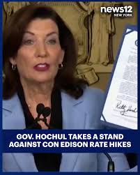 HOCHUL'S ENERGY STANCE: Gov. Kathy Hochul opposes proposed rate hikes for  Con Edison customers and urges the Public Service Commission to reject  them. https://bit.ly/4aRGJdj