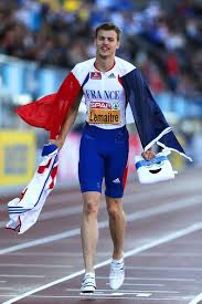 Jamaica's usain bolt crosses the finish line after he competed with france's jimmy vicaut and usa's justin gatlin to win the men's 100m final during. Christophe Lemaitre Photostream Track And Field Athlete Sport Event