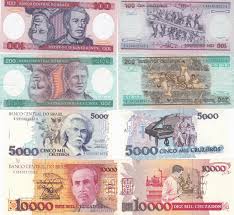 Calculate between empow and brazil real. Brasilien 100 200 5000 10000 Cruzeiros 1981 85 1990 93 Geldschein Banknote 4 Stuck Lot Brazil Unc Ma Shops
