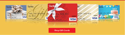 Send virtual gift cards · gifts to use year long · design your own Vanilla Visa Landing Page