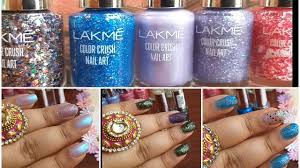 new lakme color crush nail art 2018