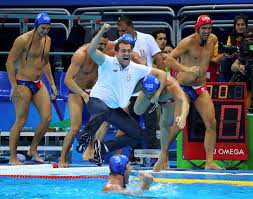 After the rio olympics, serbia national team held olympic games. Serbia On A Roll With Gold Medal In Water Polo Reuters