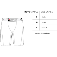 Details About New Ethika Mx Youth The Staple Heather Black Grey Boxers Boys Long Underwear