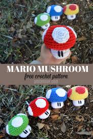 This is my first time trying cross stitch, and this pattern is really easy! Yet Another Mario Mushroom Pattern Ami Amour