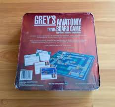 Buzzfeed staff get all the best moments in pop culture & entertainment delivered t. Grey S Anatomy Trivia Board Game Tin Box Factory Sealed Brand New 1802118855