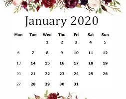 January 17 (monday) martin luther king jr. January 2020 Calendar Wallpaper Hd Design Free Calendars Letter Templates 2020 Calendar