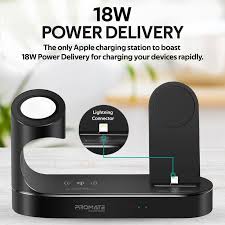 There is no more straightforward method of charging an apple phone than the use of powerstate four in one charging dock. All In 1 Wireless Charging Dock For Apple Devices Promate Technologies