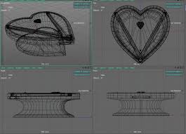 Heart Type Billiard 3d Model Ad Type Heart Model Billiard With Images Heart Type Artist Business Cards 3d Model