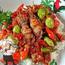 Nasi Oseng Cumi Pedas Pedas Food Recipes