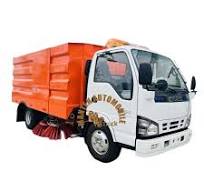 Isuzu Npr 6m3 Multifunctional Road Sweeper Washer Cleaning Truck Dust Vacuum Truck Street Sweeping Truck