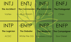 Whats Your Your Myers Briggs Personality Types Best Weed