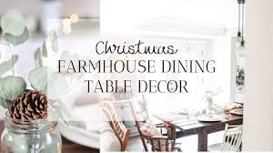 Shop our farmhouse dining table selection from the world's finest dealers on 1stdibs. Rustic Farmhouse Dining Table Decor For Christmas Youtube