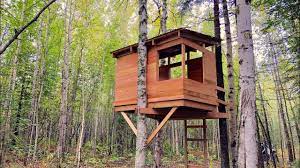 Do you need a permit to build a treehouse? Build A Modern Kids Treehouse Anawhite Youtube