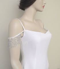 It features a beaded cummerbund and a sweep train. Detachable Off Shoulder Sleeves Wedding Dress Bead Fringe Etsy Wedding Dresses Beaded Wedding Dress Sleeves Detachable Wedding Dress