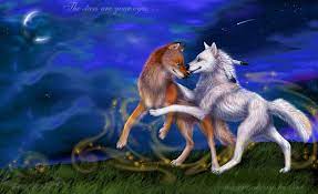 Anime Wolf Love Magic Wolf Love Anime Kresleni Galerie Darkfantasy Wolf Love Anime Wolf Wolf Art