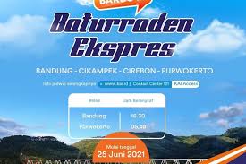 Tiket.com akan membantu kamu menemukan tiket kereta murah dari bandung ke yogyakarta dengan menawarkan. Tarif Dan Jadwal Kereta Baru Ka Baturraden Ekspres Dan Ka Nusa Tembini Halaman All Kompas Com