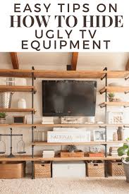 Hide tv wires with these smart solutions. How To Hide Ugly Electronics In The Home Twelve On Main