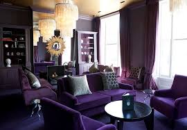 Dipped In Colors A Guide To Monochromatic Styling Purple Living Room Luxury Living Room Design Monochromatic Room